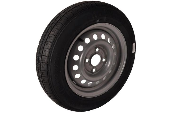Compleet wiel 135R13 band + velg - steekmaat 4x100 -, Auto-onderdelen, Banden en Velgen, Ophalen of Verzenden