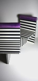 Studio Greca - Fauteuil (2) - Ettore, memphis ode - Fluweel,