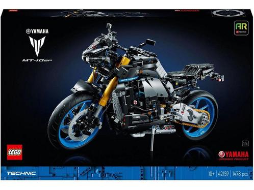LEGO Technic 42159 - Yamaha MT-10 SP - 4-cilindermotor met, Kinderen en Baby's, Speelgoed | Bouwstenen, Zo goed als nieuw, Verzenden