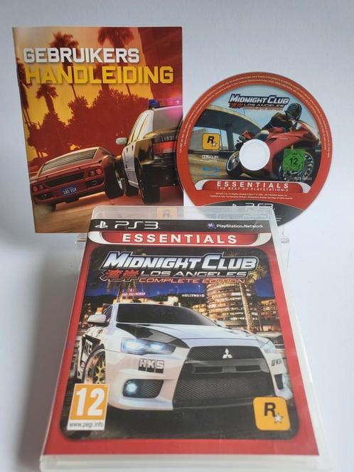 Midnight Club Los Angeles Complete Essentials PS3, Spelcomputers en Games, Games | Sony PlayStation 3, Ophalen of Verzenden