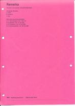 Remelka A11 (verhoudingen) in Guldens (zie omschrijving), Verzenden, Nieuw