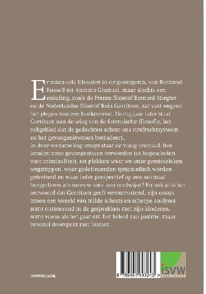 Filosoof in de bajes 9789491693243, Boeken, Filosofie, Zo goed als nieuw, Verzenden