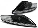 Koplampen Ford Mondeo 07.07-11.10 DRL-Look Zwart, Auto-onderdelen, Nieuw, Ophalen of Verzenden