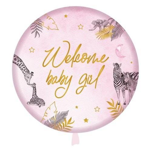 Geboorte Helium Ballon Leeg Safari 45cm, Hobby en Vrije tijd, Feestartikelen, Nieuw, Verzenden