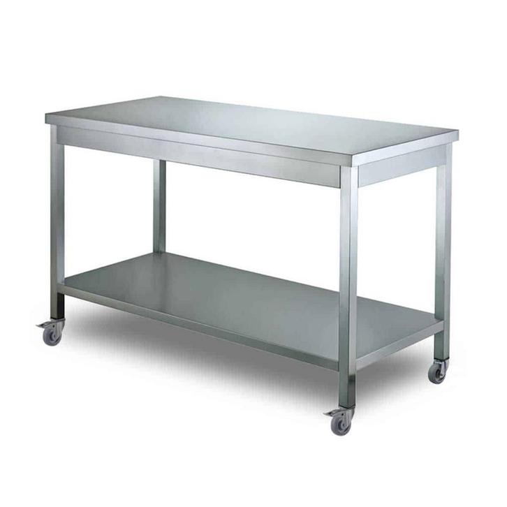 HCB Basic-line Werktafel - met onderschap - 200 x 70 x 85 cm, Zakelijke goederen, Horeca | Keukenapparatuur, Nieuw in verpakking
