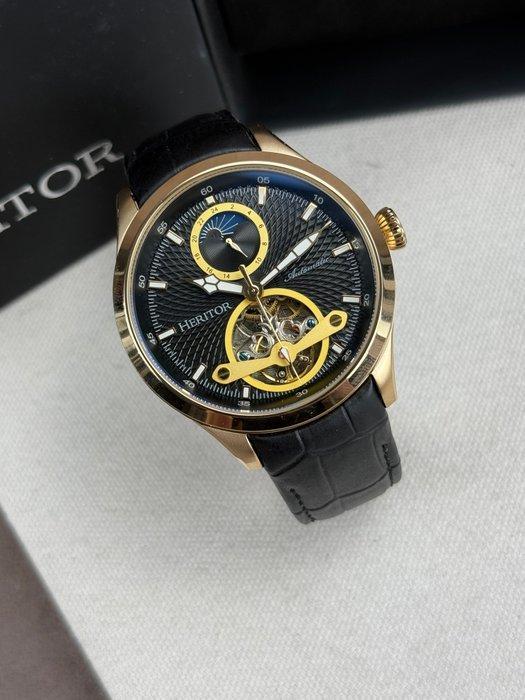 Heritor - Automatic Gregory Semi-Skeleton - Zonder, Sieraden, Tassen en Uiterlijk, Horloges | Heren