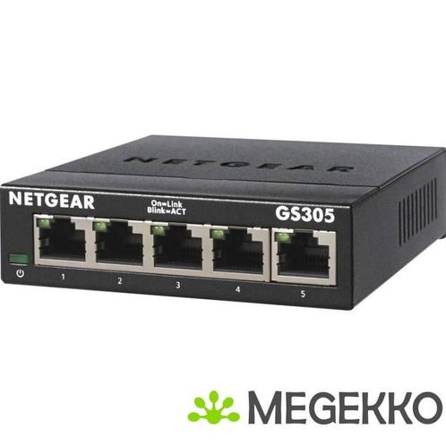 Netgear GS305-300PES unmanaged netwerk switch, Computers en Software, Netwerk switches, Nieuw, Verzenden