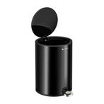 Prullenbak / Pedaalemmer - 3 Liter - Staal - Inclusief Dekse, Huis en Inrichting, Woonaccessoires | Prullenbakken, Verzenden, Nieuw