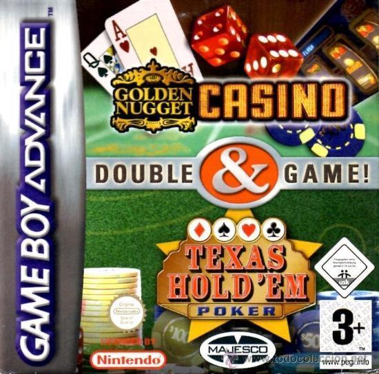 Golden Nugget Casino + Texas Holdem Poker, Spelcomputers en Games, Games | Nintendo Game Boy, Verzenden