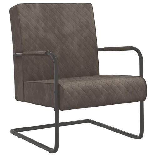 Stoel Fluweel Lichtgrijs | Retourdeal | 46% Korting, Huis en Inrichting, Stoelen, Grijs, Nieuw, Ophalen of Verzenden