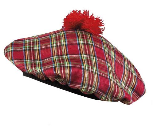 Schotse baret rood, Hobby en Vrije tijd, Feestartikelen, Nieuw, Ophalen of Verzenden