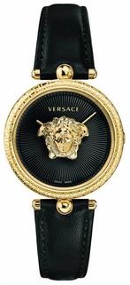 Versace VECQ00118 Palazzo dames horloge 34 mm, Nieuw, Overige merken, Staal, Polshorloge