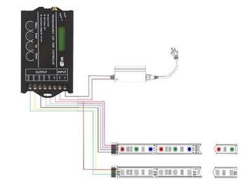 Led strip tijd controller RGB/W (dag / nacht simulatie) TC42 beschikbaar voor biedingen