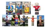 Abraham en Sarah feestpoppen te huur. Ruim assortiment!, Ophalen, Gebruikt, Abraham of Sarah