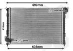 RADIATOR VOOR MINI COOPER 2001-2015 17117570821, Auto-onderdelen, Ophalen of Verzenden, Nieuw