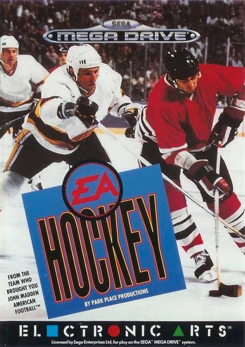 EA Hockey-Standaard (Sega Mega Drive) Gebruikt, Spelcomputers en Games, Games | Sega, Zo goed als nieuw, Ophalen of Verzenden