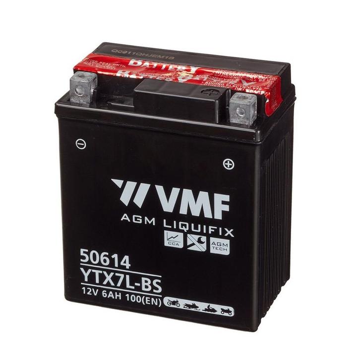 Accu VMF Powersport MF YTX7L-BS (DTX7L-BS/ NTX7L-BS/ FTX7L), Fietsen en Brommers, Brommeronderdelen | Scooters, Verzenden