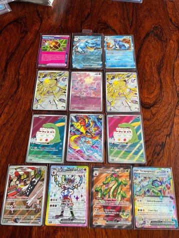 Pokémon - 13 Card - Illustration Rares, Full Arts, Ultra beschikbaar voor biedingen