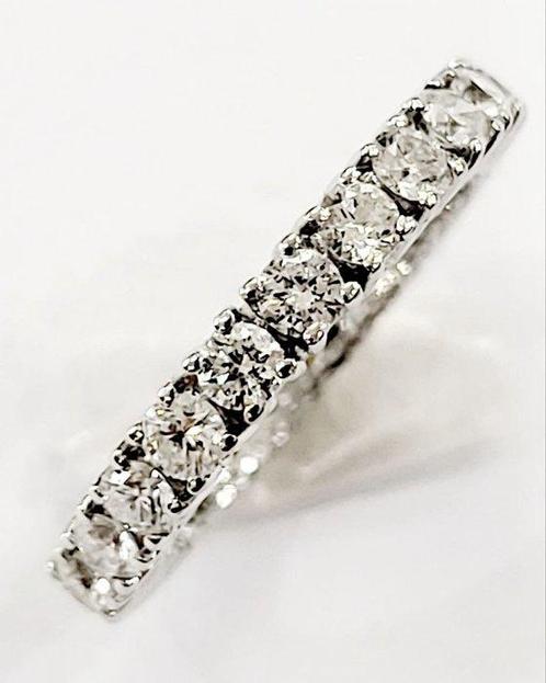 Eeuwigheidsring - 18 karaat Witgoud - 2.78ct. tw. Diamant, Sieraden, Tassen en Uiterlijk, Antieke sieraden