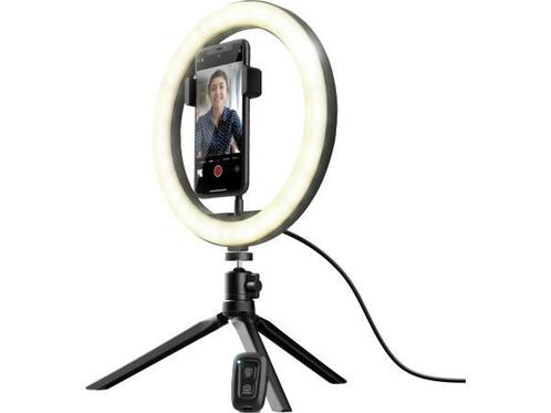 Veiling - Trust Maku - Vlogkit - Ringlamp - Tripod met Telef, Verzamelen, Elektronische Apparatuur