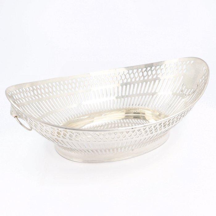 Leeuwenkoppen - Broodmand - .835 zilver, Antiek en Kunst, Antiek | Goud en Zilver