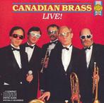 cd - The Canadian Brass - Live!, Zo goed als nieuw, Verzenden