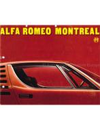 1973 ALFA ROMEO MONTREAL BROCHURE NEDERLANDS, Nieuw, Alfa Romeo, Author