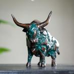 sculptuur, NO RESERVE PRICE - Bull in Pieces Sculpture - 17