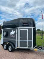 Leuke 2 paards Humbaur paardentrailer / aanhanger!, Ophalen, Zo goed als nieuw, 2-paards trailer