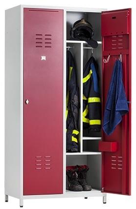 Lockers Nieuw Brandweer Garderobekasten ITF 2 deurs, Zakelijke goederen, Kantoor en Winkelinrichting | Kantoormeubilair en Inrichting