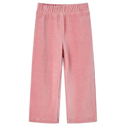 Kinderbroek 140 Ribfluweel Lichtroze - Retourdeal! 48% Ko..., Kinderen en Baby's, Kinderkleding | Maat 140, Broek, Jongen of Meisje