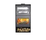 Houtkachel Lacunza Altea met kanaal voor plat dak, Huis en Inrichting, Ophalen, Nieuw