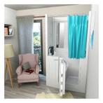 Instapbad Zitbad Hydro Rechts Met Douche Opbouw 110X68X114, Ophalen of Verzenden, Nieuw