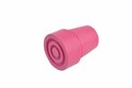 Kruk- en stokdoppen - 19 mm roze per paar, Diversen, Verpleegmiddelen, Ophalen of Verzenden, Nieuw