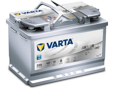 Varta Silver Dynamic AGM E39 accu, Auto-onderdelen, Accu's en Toebehoren, Ophalen of Verzenden
