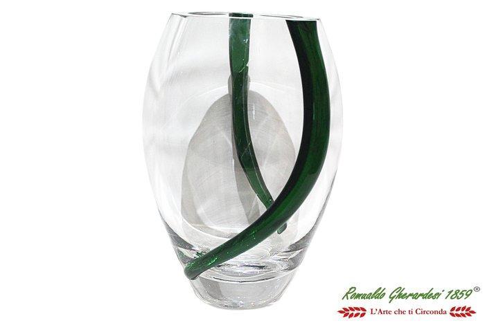 Vaso in cristallo Krosno - Vaas - Kristal, Antiek en Kunst, Curiosa en Brocante