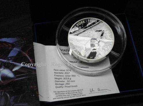 2017 Frankreich 50 Euro 5 Unzen zilver Pp St Louis zilver, Postzegels en Munten, Munten | Europa | Euromunten, Verzenden