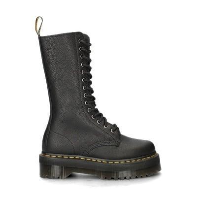 Dr. Martens 1B99 Quad veterboots voor dames in het Zwart, Kleding | Dames, Schoenen, Lage of Enkellaarzen, Zwart, Nieuw, Verzenden