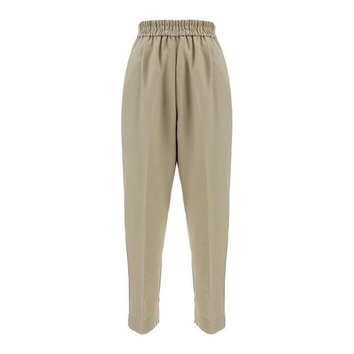 Forte_Forte • relaxte kaki pantalon • XL, Kleding | Dames, Broeken en Pantalons, Groen, Nieuw, Maat 46/48 (XL) of groter, Verzenden