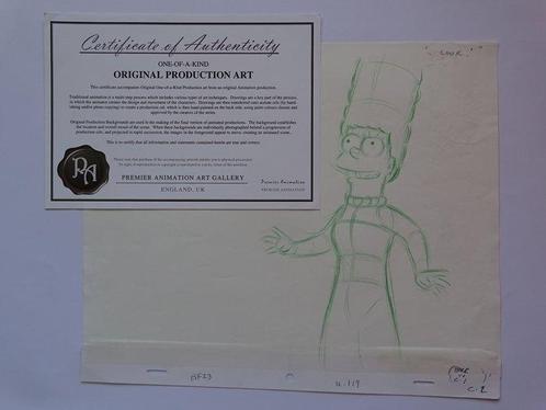 Matt Groening - 1 Original drawing - The Simpsons - Marge, Cd's en Dvd's, Dvd's | Tekenfilms en Animatie