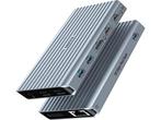 Universeel - Laptopdockingstation - 11-in-1 - Triple Display, Verzenden, Zo goed als nieuw