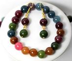 Toermalijn ketting, armband, oorbellen - hoge kwaliteit -
