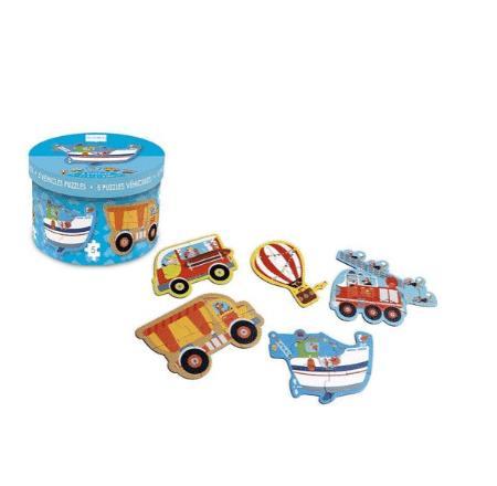 Puzzle Scratch Puzzle voertuigen 5 puzzels, Hobby en Vrije tijd, Denksport en Puzzels, Nieuw, Ophalen of Verzenden
