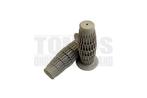 Handvatset classic soft grijs 22mm / 24mm, Ophalen of Verzenden, Nieuw
