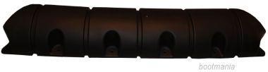 Majoni dockfender 2-24x24x110cm zwart, Watersport en Boten, Accessoires en Onderhoud, Verzenden