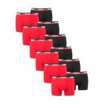 Levi&#039;s 12-pack boxershorts 200SF red antraciet