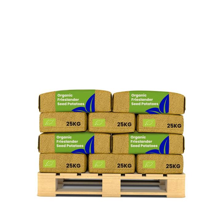 Biologische Pootaardappelen Frieslander A 28/35 (20x = 500, Tuin en Terras, Bloembollen en Zaden, Gehele jaar, Volle zon, Verzenden