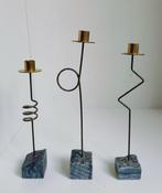 IKEA - Ehlén Johansson - Kandelaar (3) - Doleriet, Metaal,