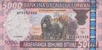 2004 Rwanda P 33 5000 Francs Unc, Verzenden
