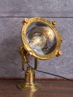 Copper & brass mini fox desk lamp - Bureaulamp - Staal,, Antiek en Kunst